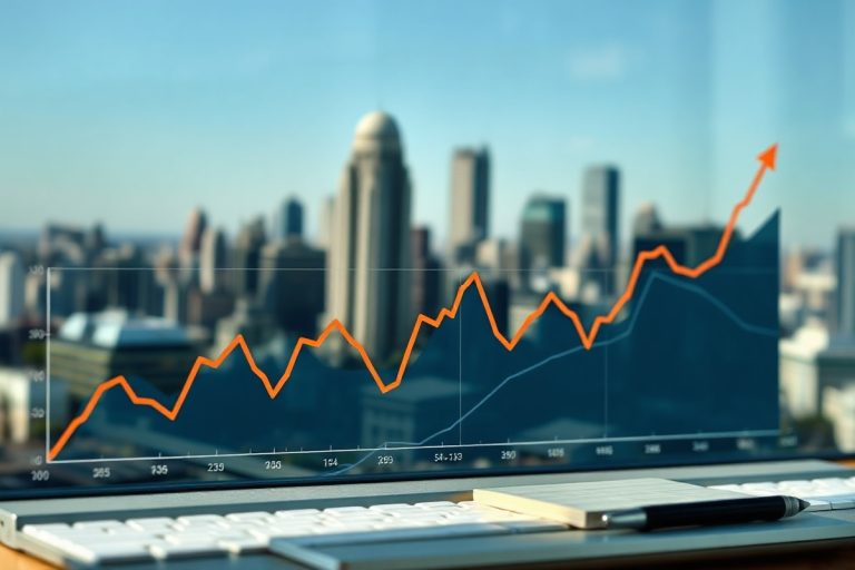 Hero illustration for the article “Analyzing Financial Time Series: Techniques and Tools for Investors”