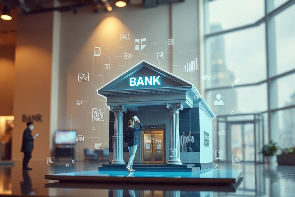 Hero illustration for the article “New Study Reveals Shift in Consumer Attitudes Towards Digital Banking in 2026”