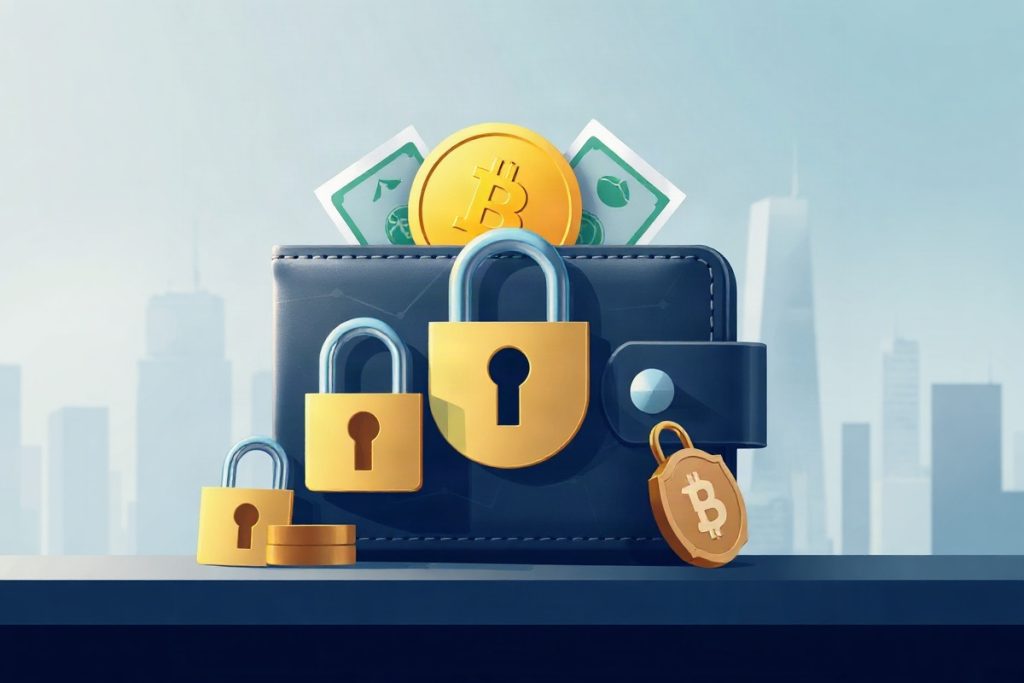 Hero illustration for the article “Surge in Crypto Wallet Adoption Linked to Increased Security Concerns”
