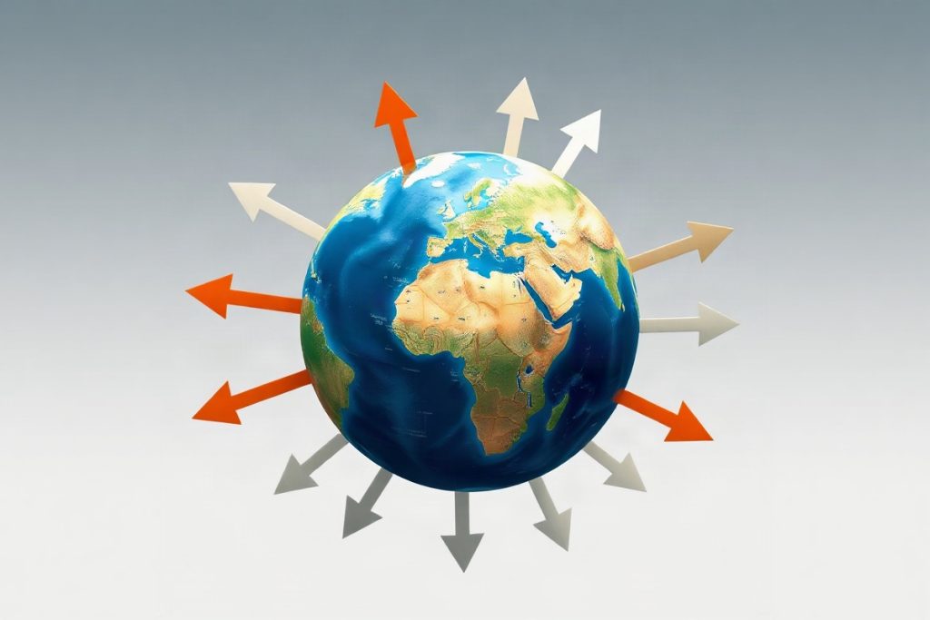 Hero illustration for the article “Increased Foreign Investment Fuels Growth in Emerging Market Economies”