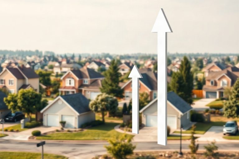 Hero illustration for the article “New Study Finds Dramatic Increase in Property Prices in Suburban Areas Amid Urban Exodus”