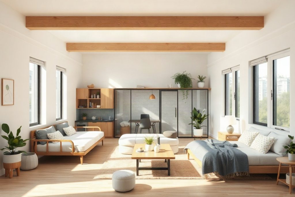 Hero illustration for the article “New Research Identifies Growing Trend of Co-Living Spaces in Major Cities”