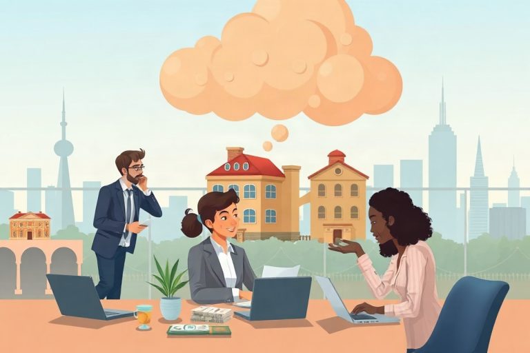 Hero illustration for the article “New Trends in Mortgage Lending Spark Interest in Non-Traditional Property Investments”