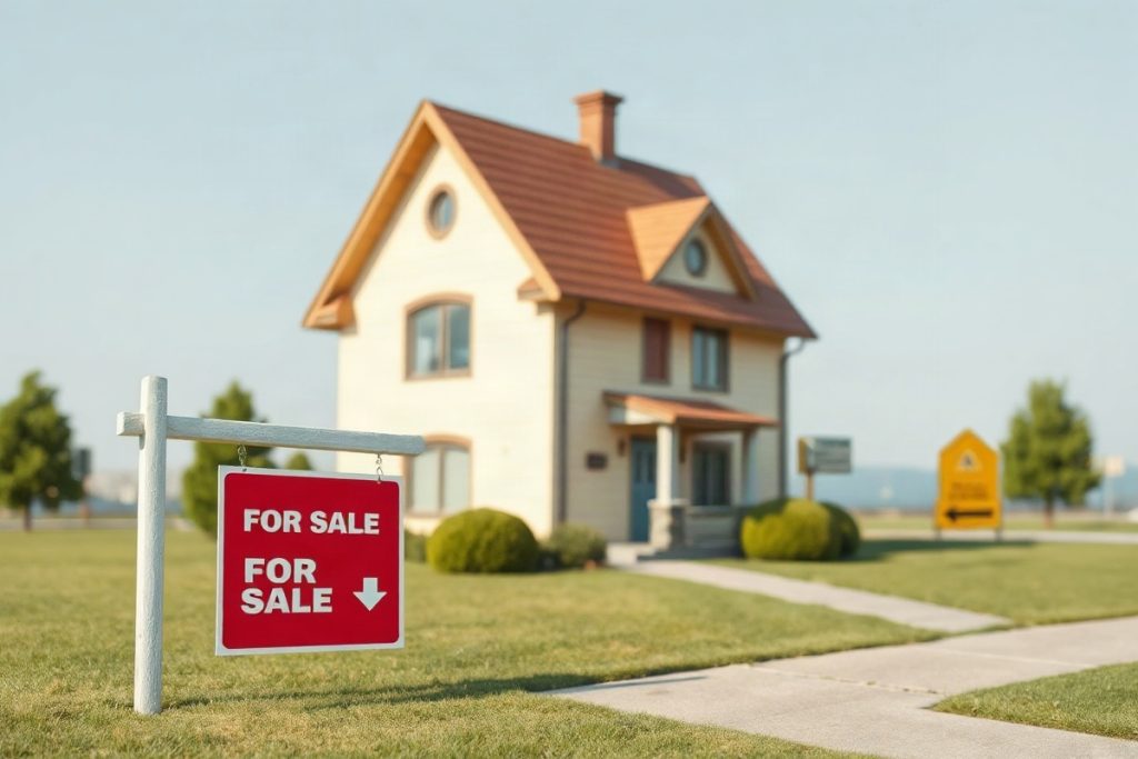 Hero illustration for the article “New Analysis Reveals Significant Decline in Home Sales Amid Economic Uncertainty”
