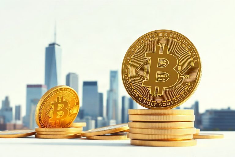 Hero illustration for the article “Billionaire Weighs In: Bitcoin vs. Real Estate Investment Debate Heats Up”