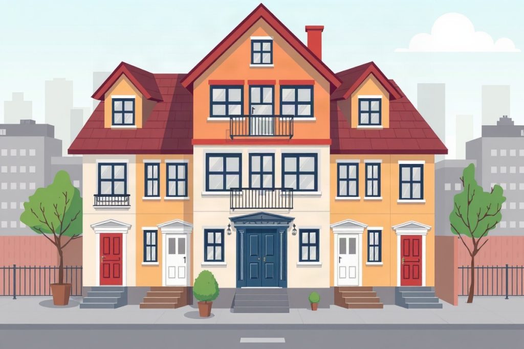 Hero illustration for the article “New Study Reveals Increased Interest in Urban Co-Ownership Models Among Homebuyers”