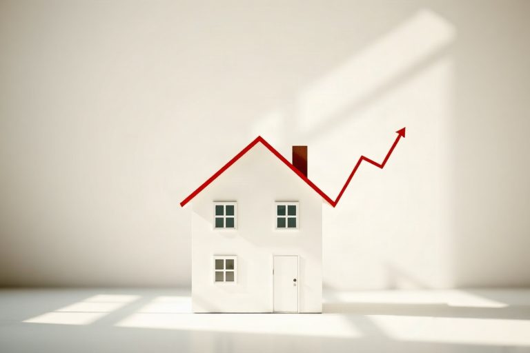 Hero illustration for the article “Rising Interest Rates Drive Shift in First-Time Homebuyer Strategies for 2026”