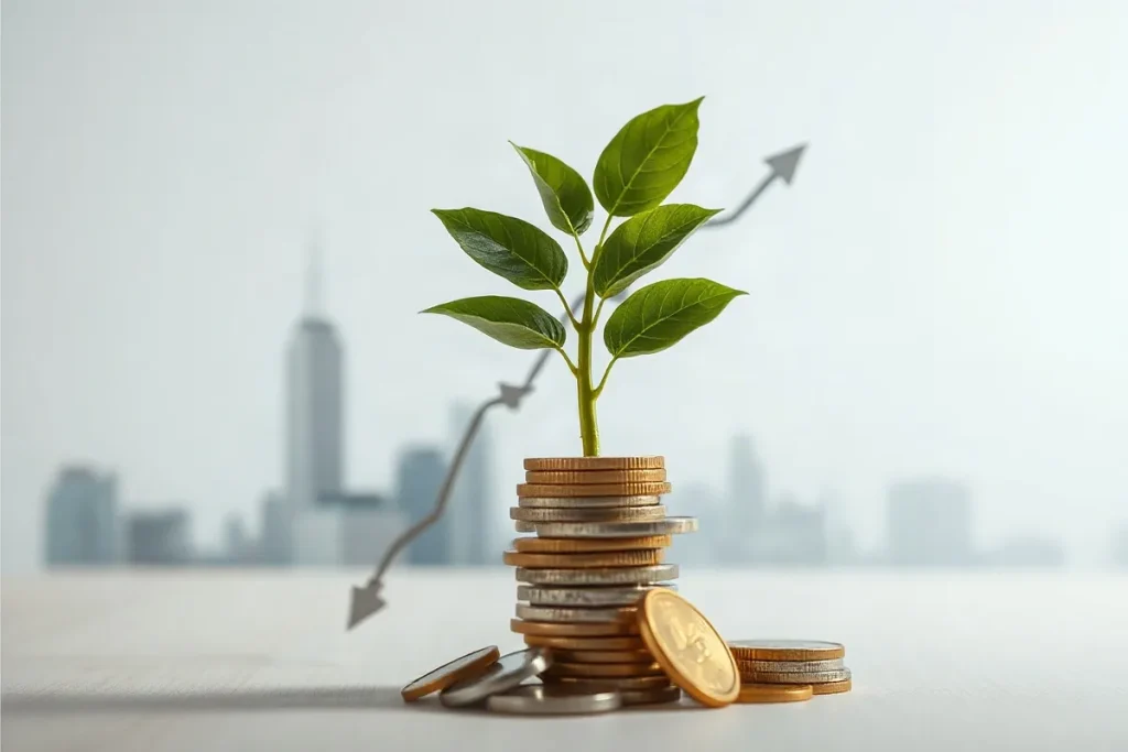 Hero illustration for the article “How Inflation Shapes Your Long-Term Investment Strategy”