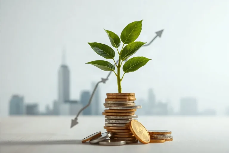Hero illustration for the article “How Inflation Shapes Your Long-Term Investment Strategy”