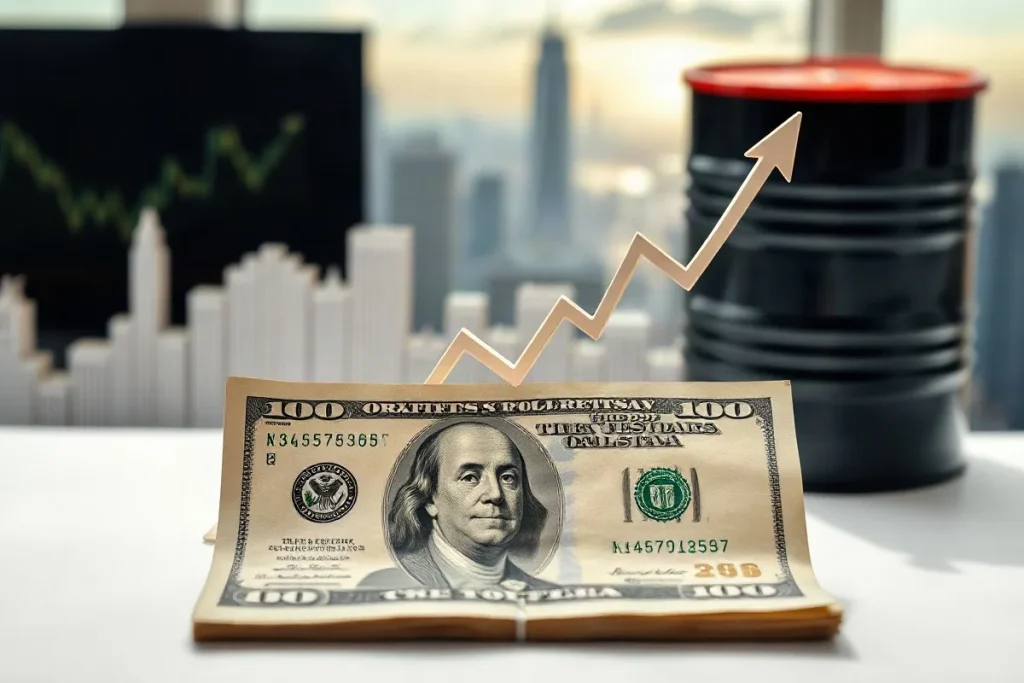 Hero illustration for the article “US 10-Year Treasury Yield Hits 5.04%, Highest Since 2007”