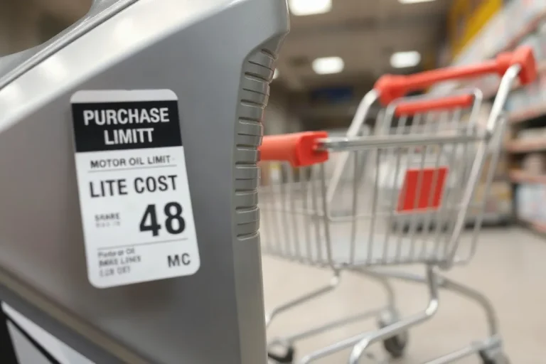 Hero illustration for the article “Costco Raises Kirkland Oil Price to $58, Limits Purchases”