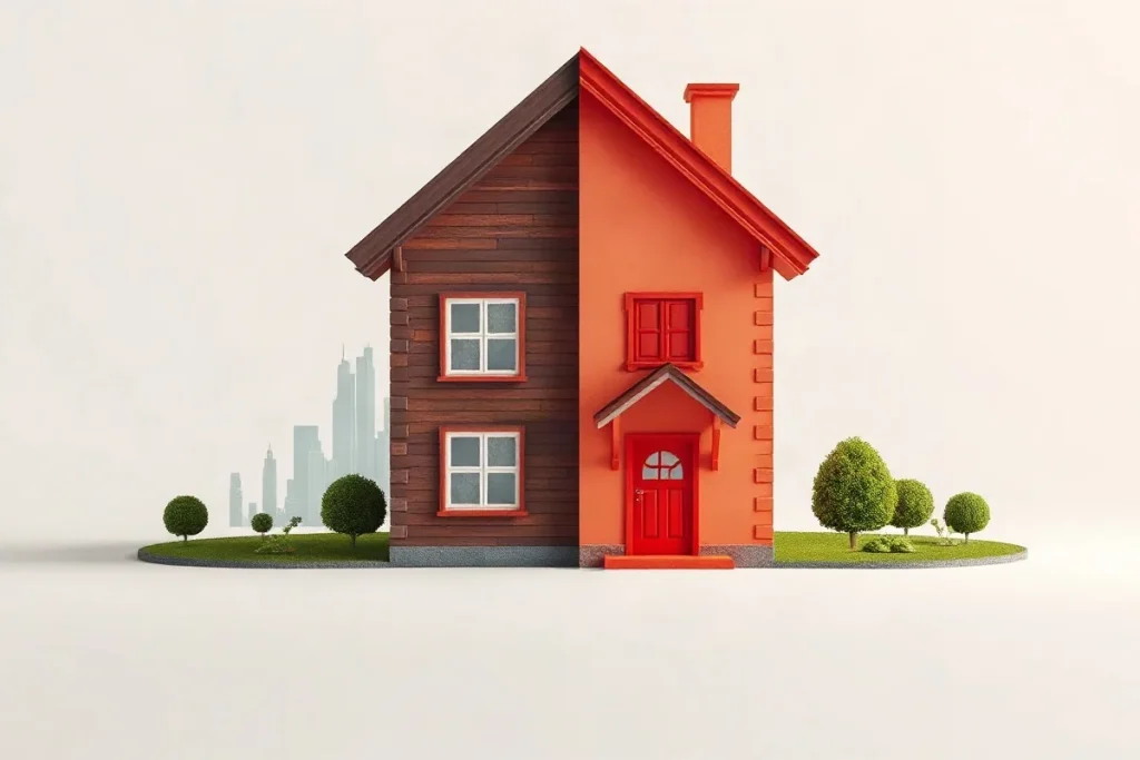 Hero illustration for the article “How Shared Equity Mortgages Work and Who They Benefit”