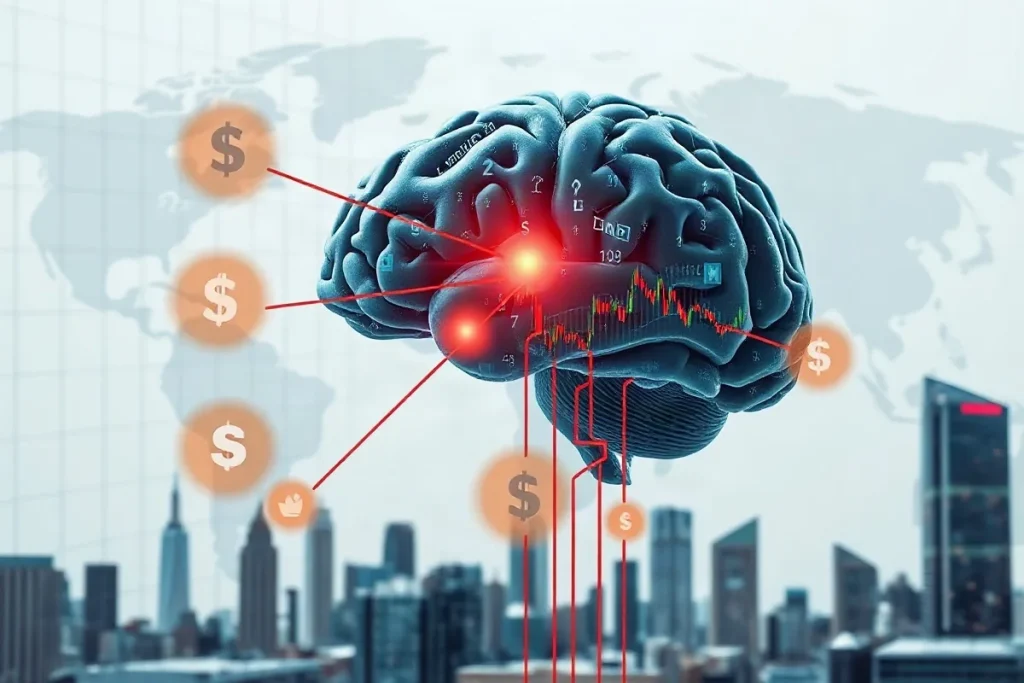 Hero illustration for the article “Chinese AI Firm Integrates Model with Top Wall Street Data”