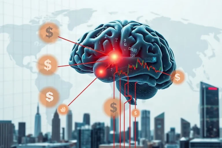 Hero illustration for the article “Chinese AI Firm Integrates Model with Top Wall Street Data”
