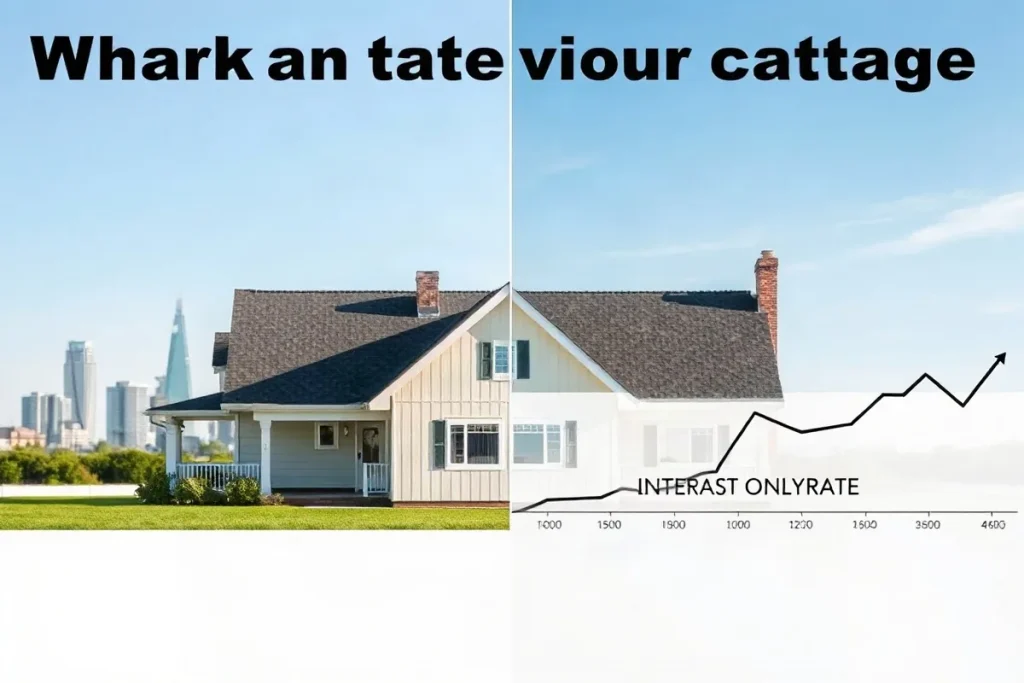 Hero illustration for the article “Fixed-Rate vs Interest-Only Mortgages Impact on Cash Flow”