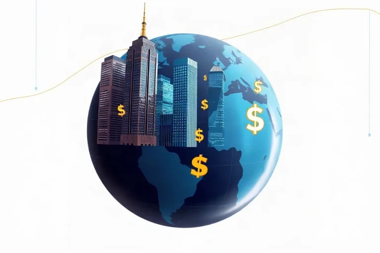 Hero illustration for the article “Money Center Banks: Pillars of Global Property Finance”
