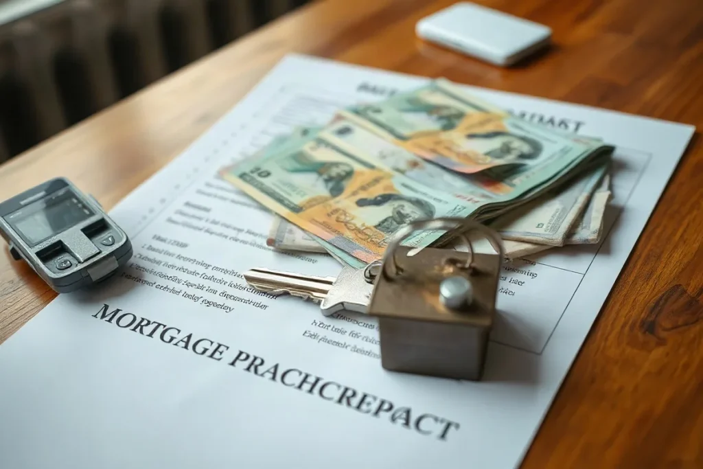 Hero illustration for the article “How Money Flows in Property Deals and Mortgage Lending”