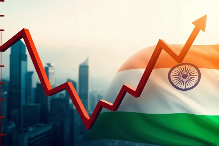 Hero illustration for the article “Indian Insurance Stocks Fall Sharply on Reform Fears”