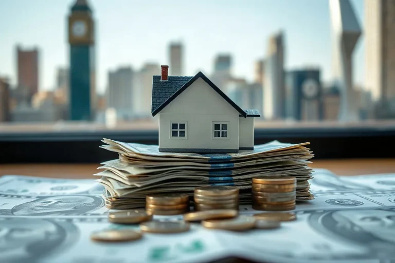 Hero illustration for the article “How Much Deposit Is Needed for Property Mortgages”