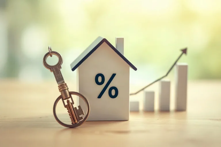 Hero illustration for the article “How Rising Interest Rates Affect Mortgage Affordability 2026”