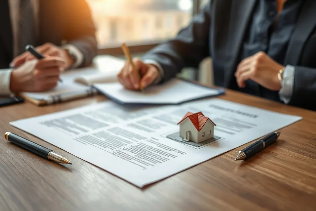 Hero illustration for the article “Negotiating Value and Terms in Property Transactions”