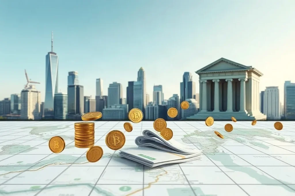 Hero illustration for the article “What a Money Centre Does in Property Finance”