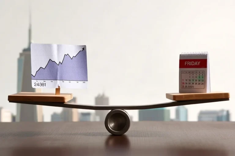 Hero illustration for the article “Prediction Traders See September Jobs Beating Forecasts”
