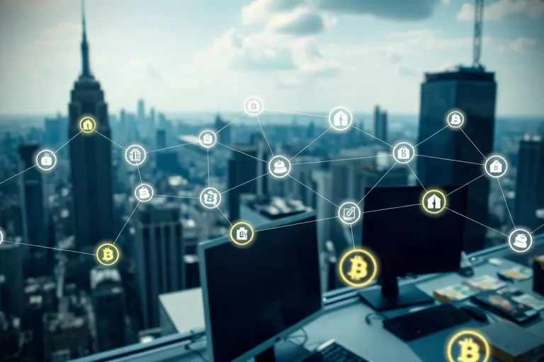 Hero illustration for the article “Understanding the Role of Decentralized Finance in Crypto”