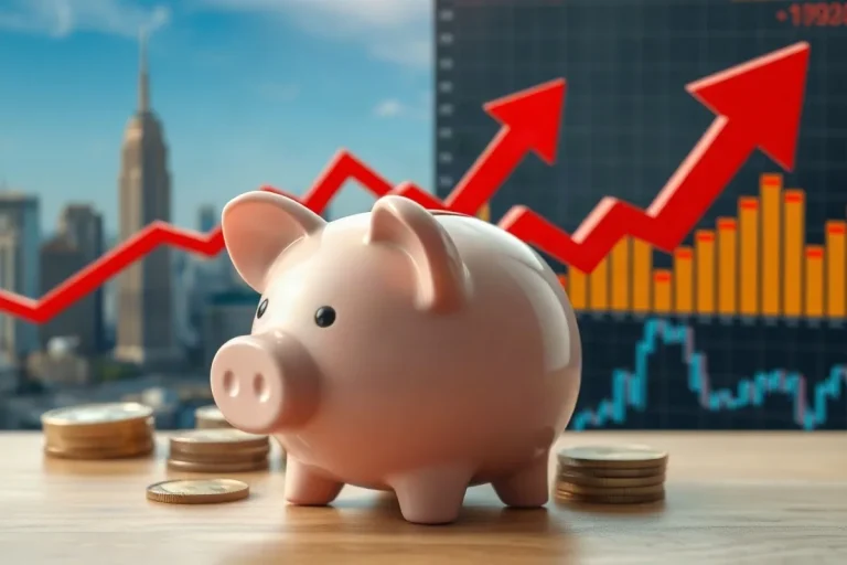 Hero illustration for the article “The Impact of Inflation on Long-Term Savings Strategies”