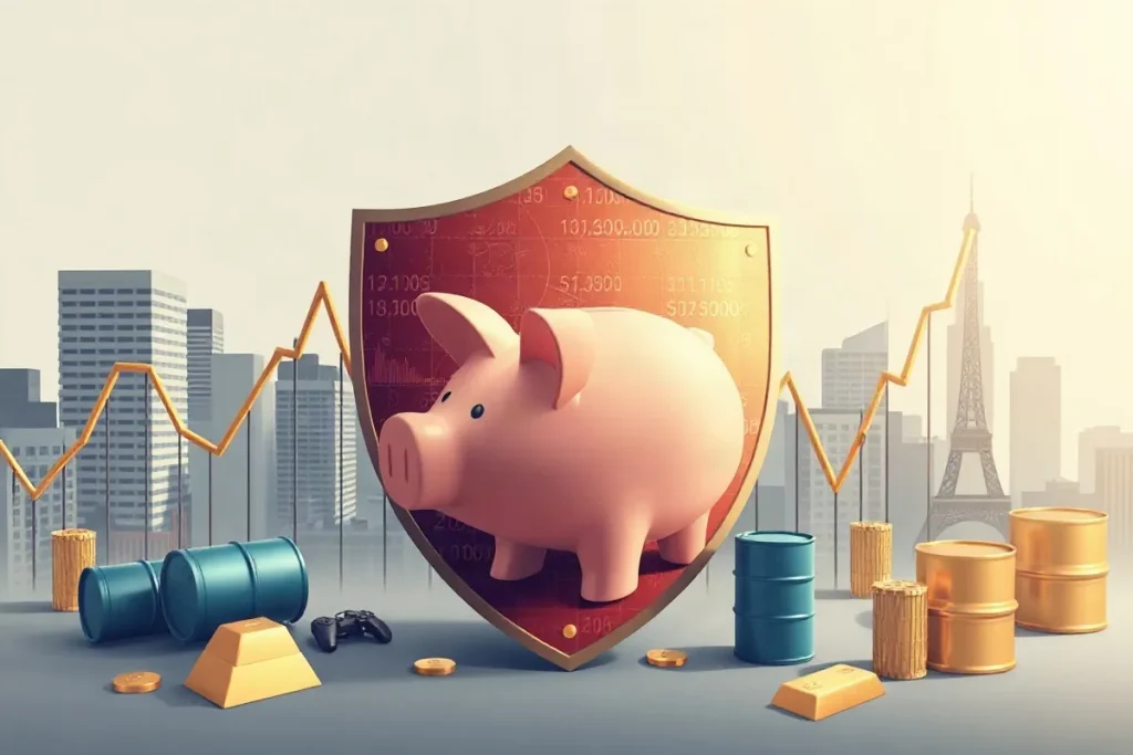 Hero illustration for the article “Inflation Hedging Strategies to Protect Your Wealth in 2026”