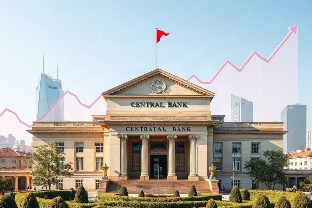 Hero illustration for the article “How Central Banks Control Inflation and Economic Stability”