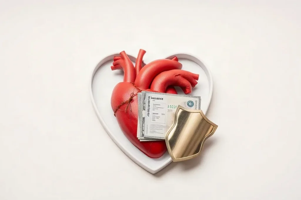 Hero illustration for the article “Navigating Health Insurance Complexities: Essential Insights”