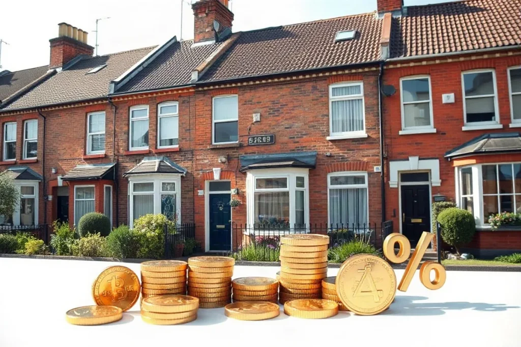 Hero illustration for the article “How Buy to Let Mortgage Interest Rates Impact Rental Yields”