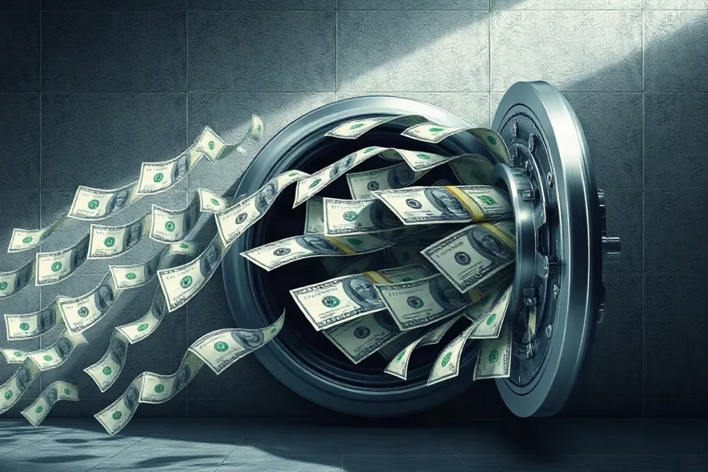 Hero illustration for the article “The Role of Fractional Reserve Banking in Modern Finance”