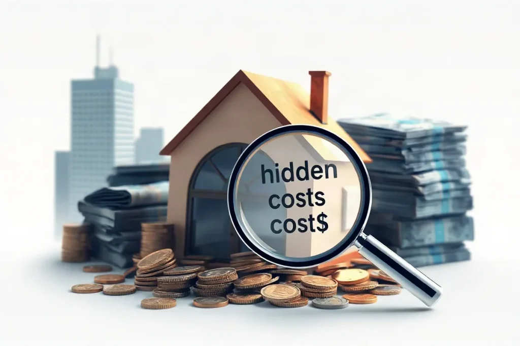 Hero illustration for the article “Unseen Expenses in Buy-to-Let Mortgages Impacting Returns”