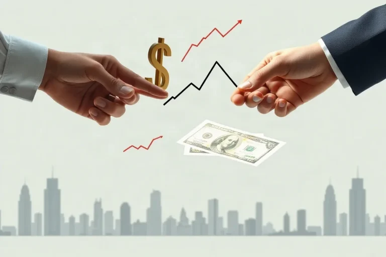 Hero illustration for the article “Interest Rate Swaps: Managing Financial Risk Explained”