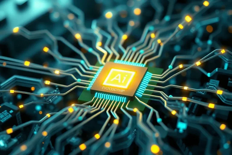 Hero illustration for the article “TSMC Posts 53% Revenue Growth in August on AI Chip Demand”