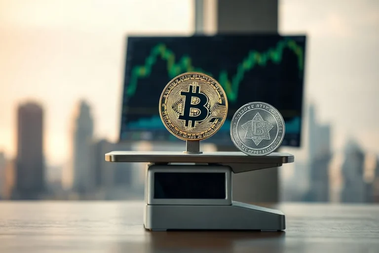 Hero illustration for the article “Secrets of Stablecoin Stability: Why Some Maintain Value”