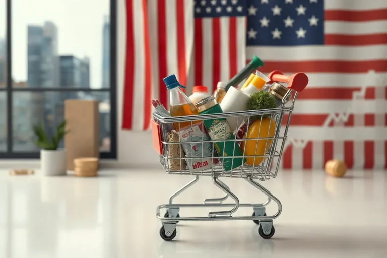 Hero illustration for the article “Consumer Spending Highlighted as Main Growth Driver”