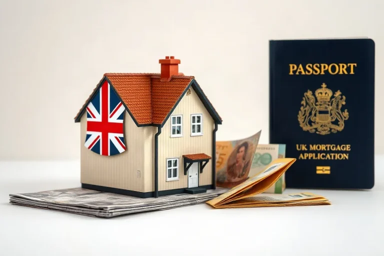 Hero illustration for the article “Expat Mortgages: Eligibility, Deposits and Applying”