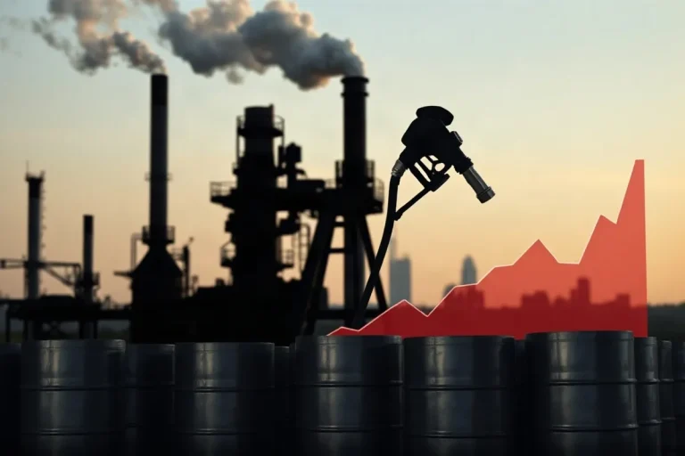 Hero illustration for the article “Goldman Sees Diesel Prices High Through 2027”