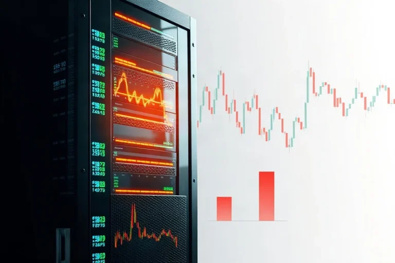 Hero illustration for the article “OpenAI Revenue Report Sends AI Stocks Lower”