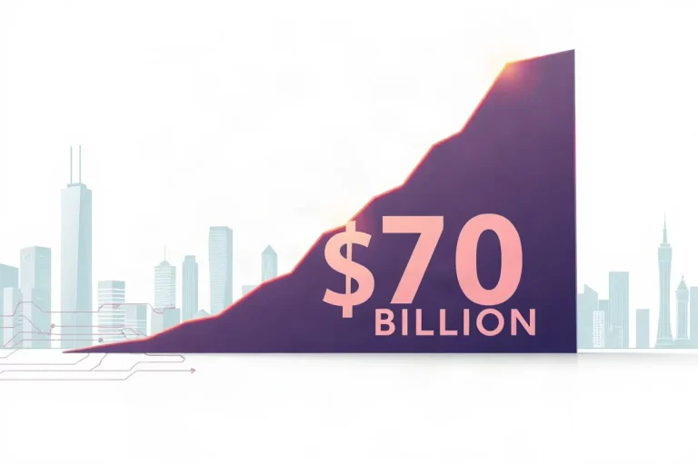Hero illustration for the article “OpenAI’s $70 Billion Revenue Target for 2026”