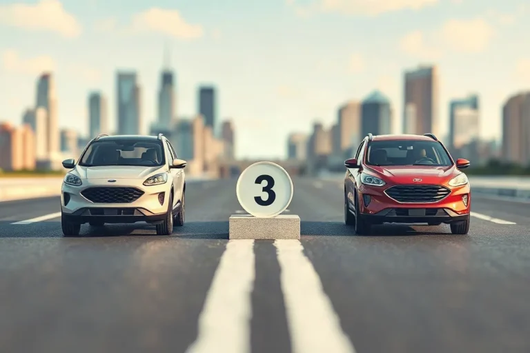 Hero illustration for the article “Ford Keeps No. 3 U.S. Sales Spot in Q3”