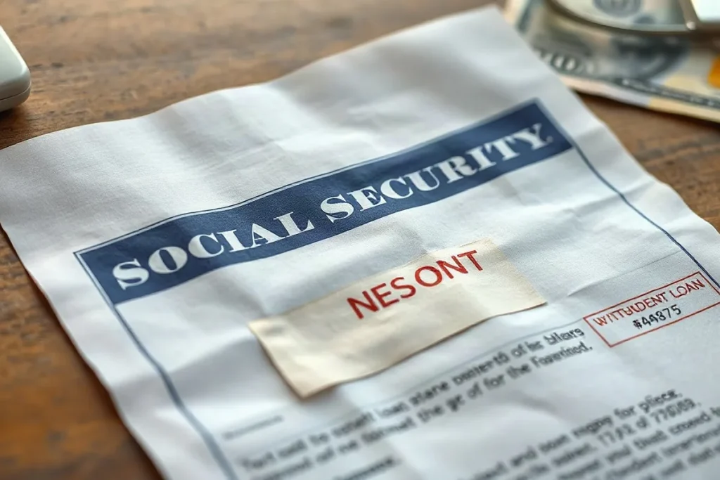 Hero illustration for the article “Proposals Aim to Block 15% Social Security Loan Seizure”