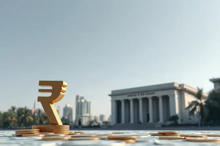 Hero illustration for the article “RBI Measures Lift Rupee After Support Announcement”