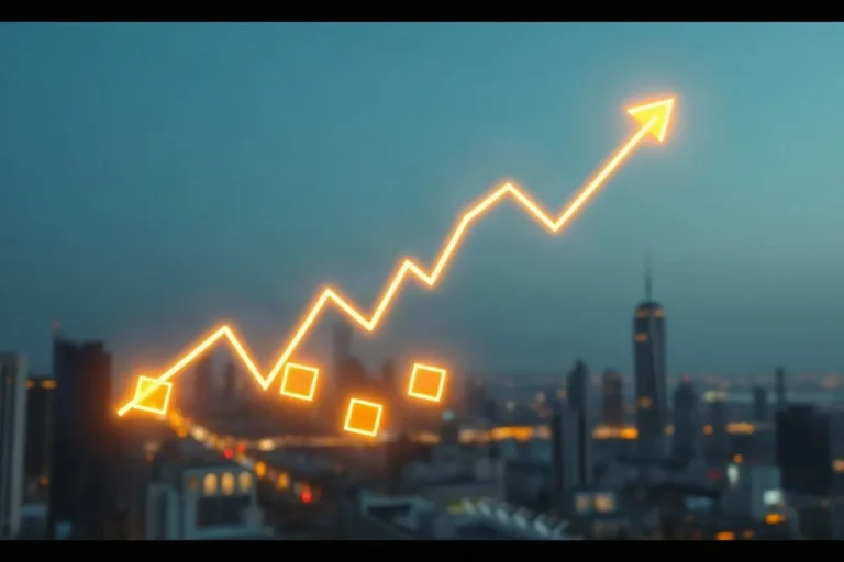 Hero illustration for the article “S&P 500 Sets Record as Magnificent Seven Rebound”