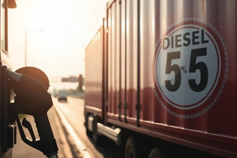 Hero illustration for the article “Trump Opens Highway Use of Dyed Diesel to Cut Costs”