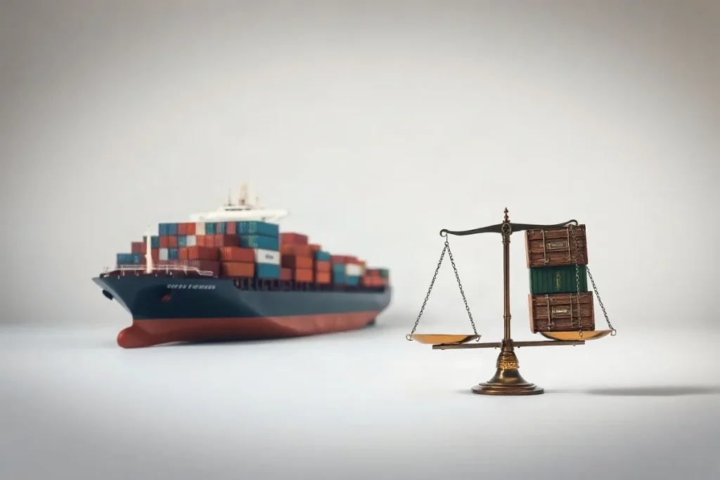 Hero illustration for the article “U.S. Trade Deficit Hits $105.6 Billion in August”